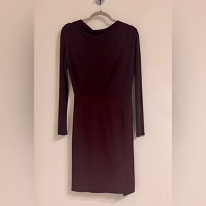 MM Lafleur Burgundy Red Akiko Sheath Dress